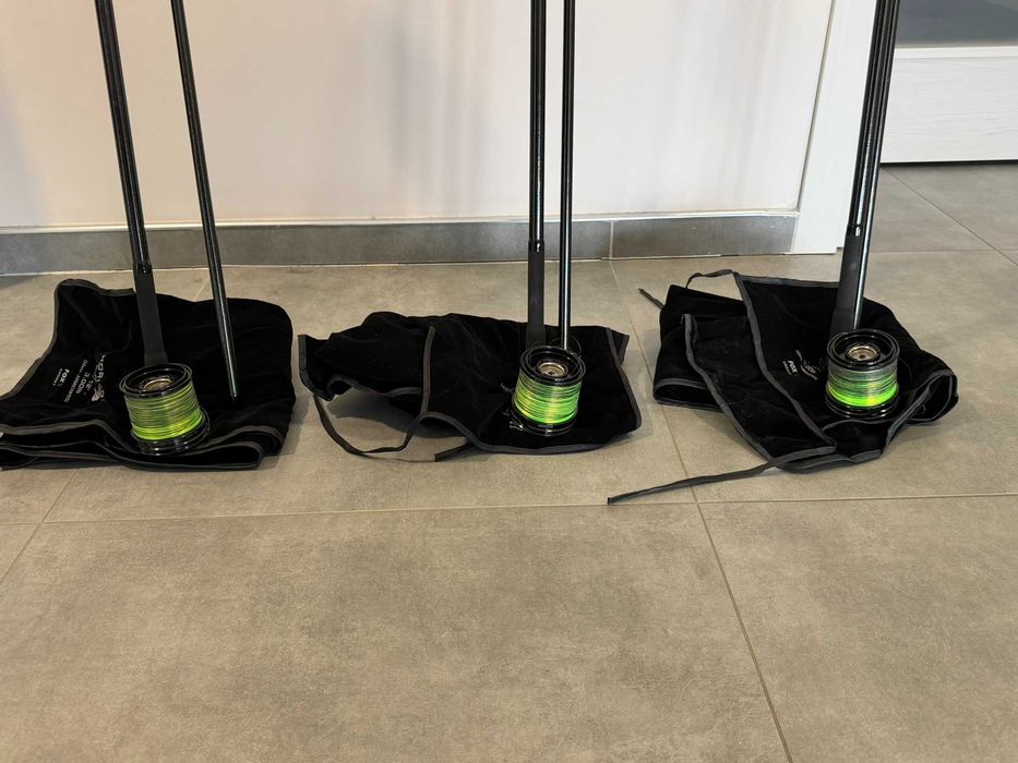 Шаранджийски сет Fox 12000 XC + Horizon X3 (3 броя) - Като нови!