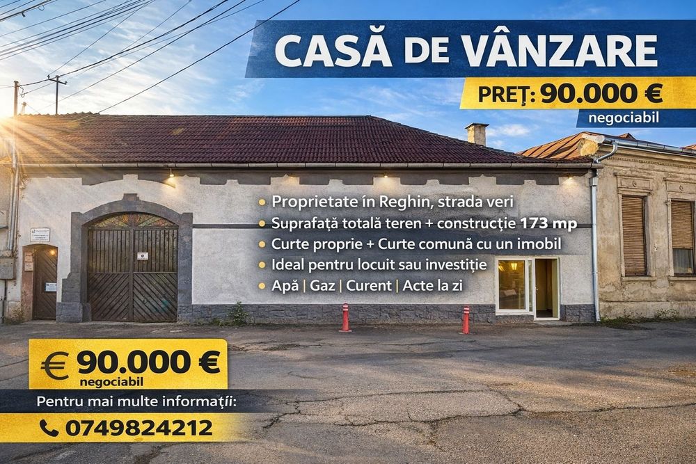 Casa de vanzare Reghin