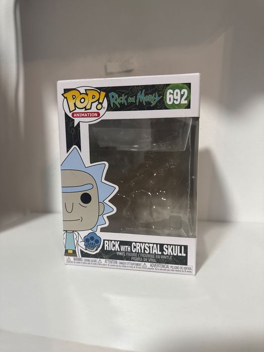 Funko pop Rick with crystal skull