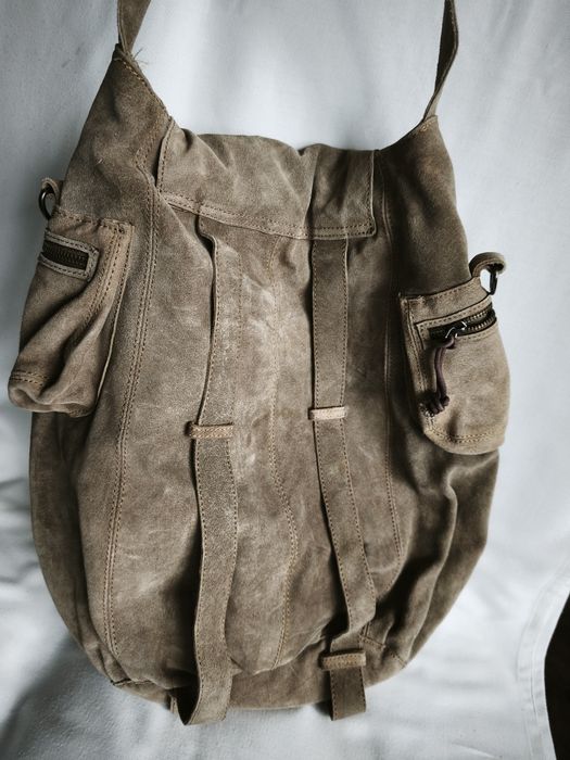 Винтидж чанта естествена кожа