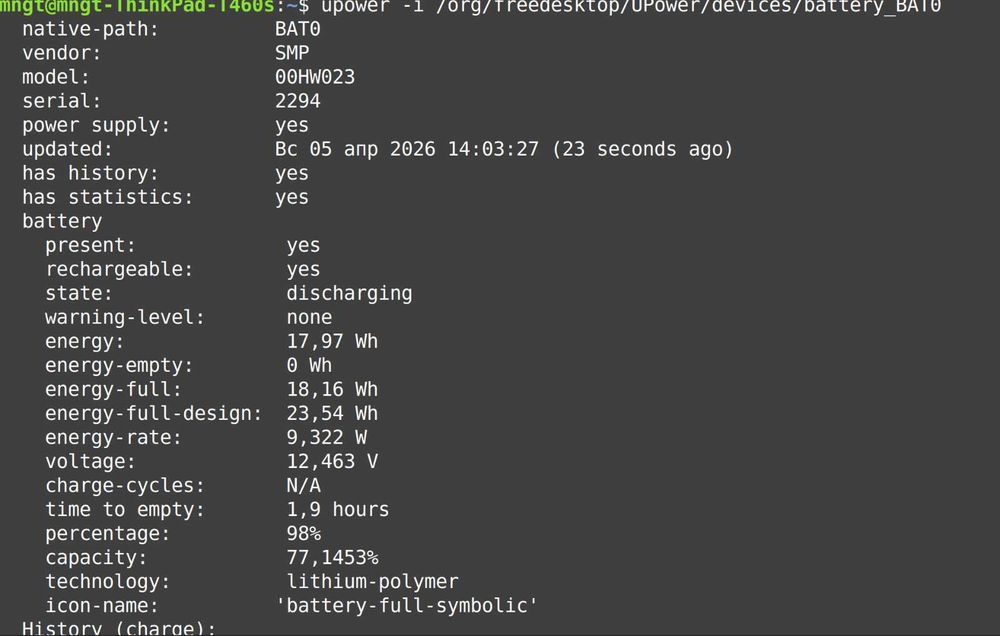 Lenovo Thinkpad t460s