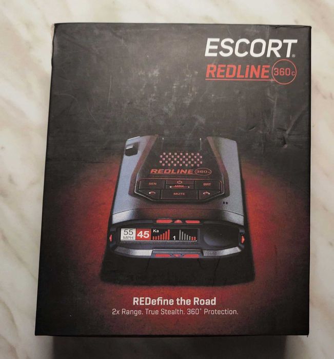 Detector radar Escort 360c Redline