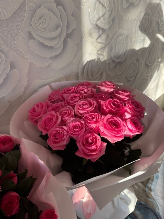 Свежие цветы 21 роза