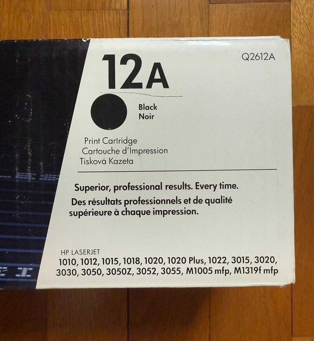Toner,Cartus Hp 12a original Nou Hp Q2612A