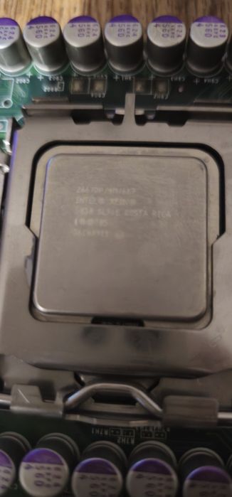 Матеоинская плата + проц + озу. От сервера.