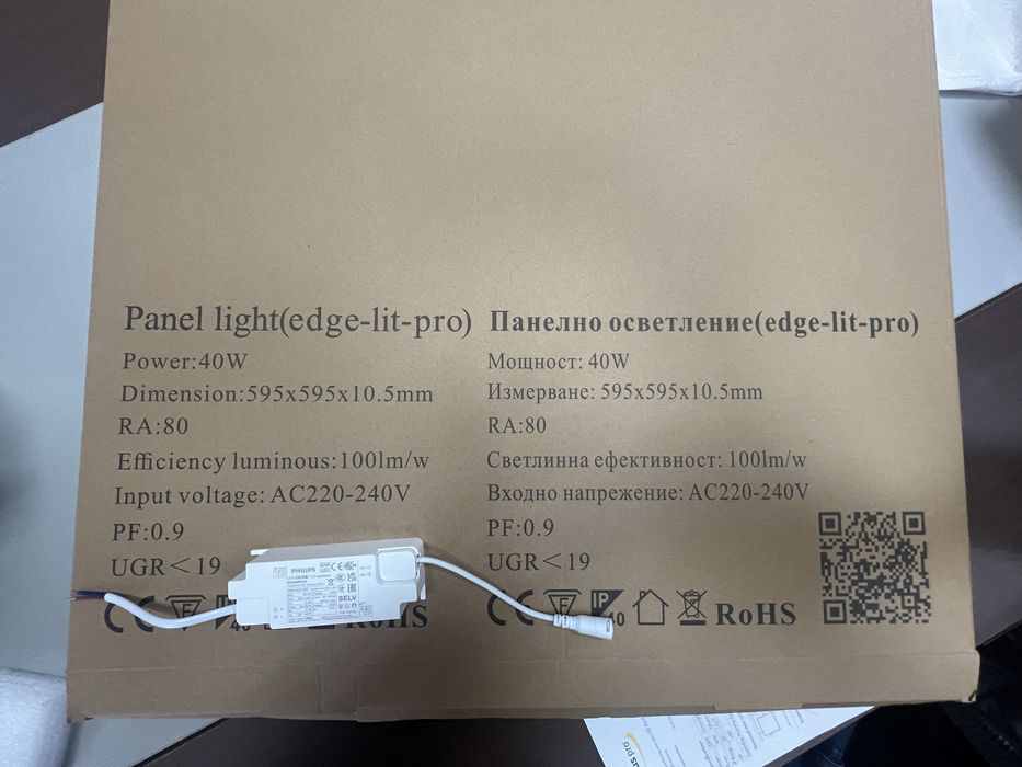LED панели 60/60 см на едро