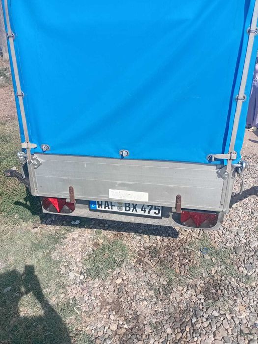 Vand remorca auto, 1200 kg, in stare foarte bună