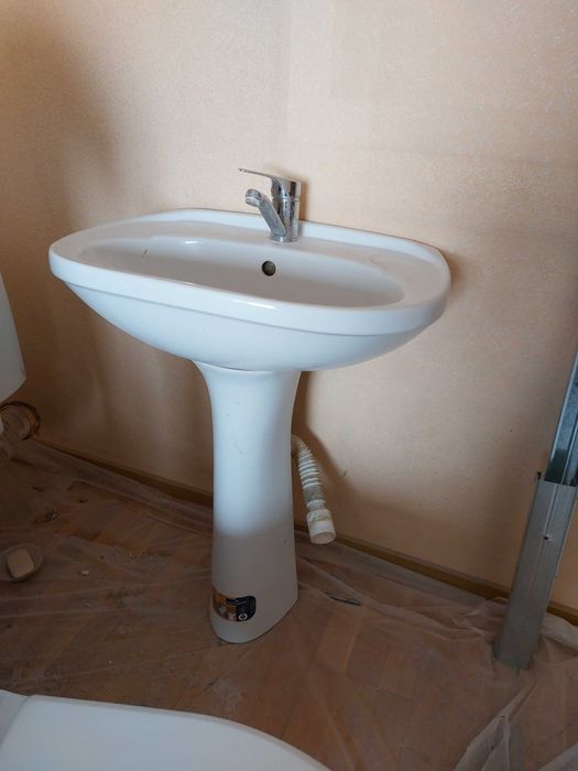 умывальник-тюльпан в сборе