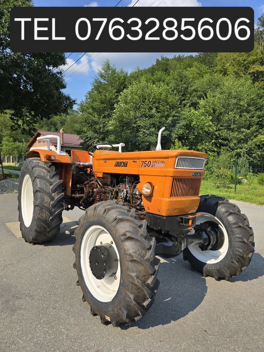 Vând tractor FIAT 750 DTC cu tractiune 4x4.Stare excepționala