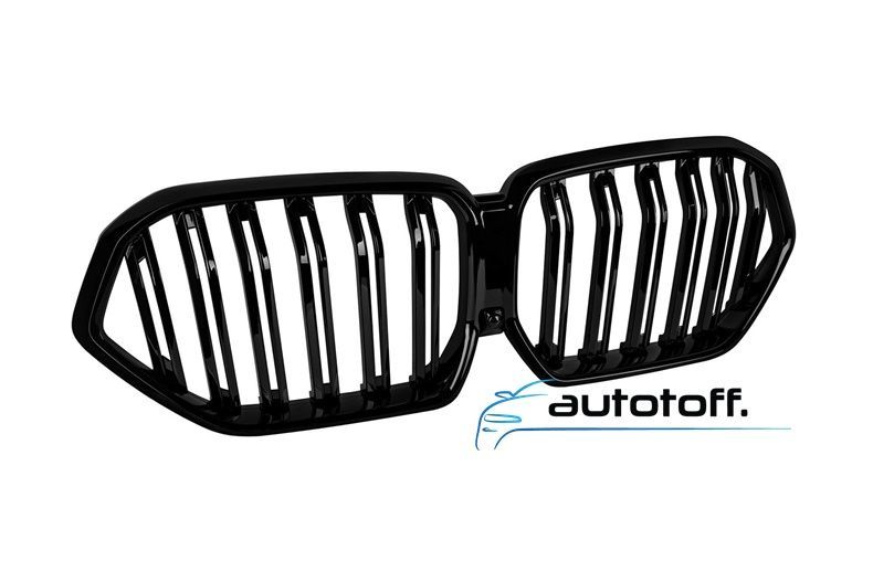 Grila dubla BMW X6 G06 compatibila cu BMW X6 (2020+) M Negru lucios