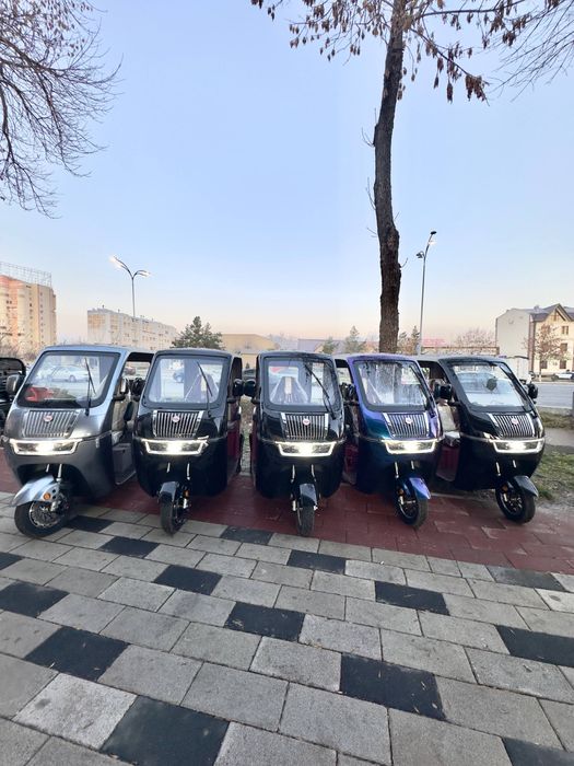 Электроскутер 3 балонли пример