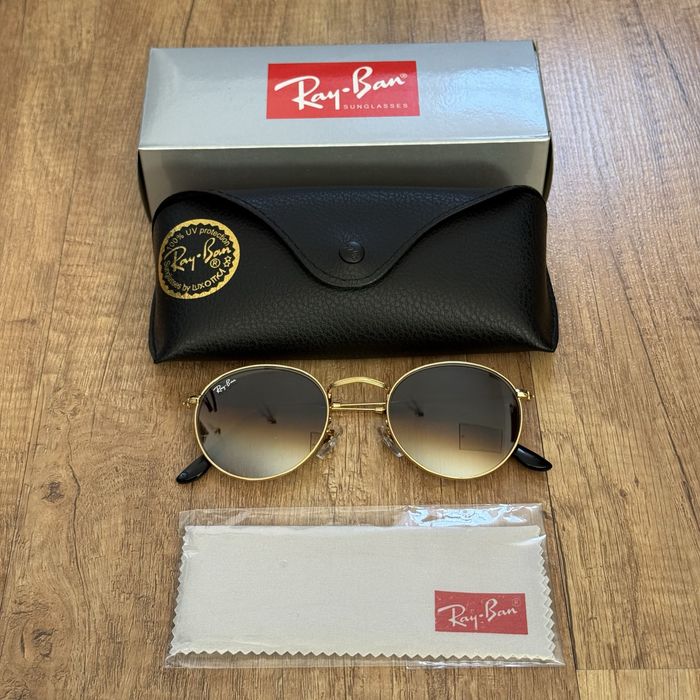 Ochelari RayBan Round Metal Fade/Blue/Blue Fade / Roz