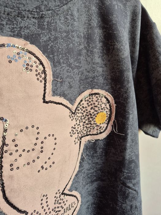 Tricou top dama Mikey Mouse over size