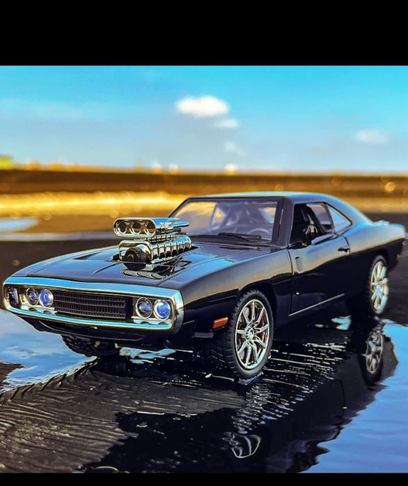 Метален реалистичен модел на Dodge Charger 1970/Fast and Furious/Dom's