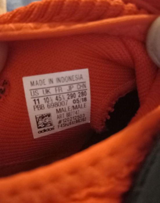 Vand Ghete Fotbal nr 45 Adidas