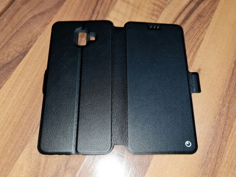 Husa flip originala Lemontti Magnetic Book Cover Samsung J6+ J6 Plus
