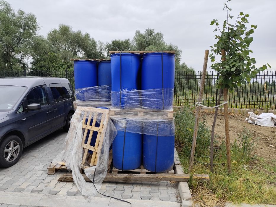 Бидони 200л с два отвора