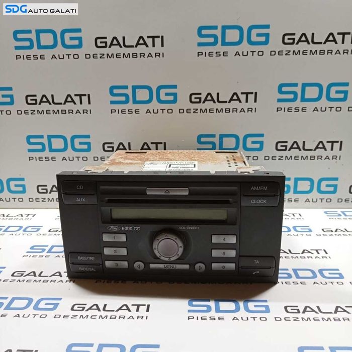 Unitate Radio CD Player Ford Fiesta MK 5 2002 - 2008 Cod 6S61-18C815-AF 033539 [2442]