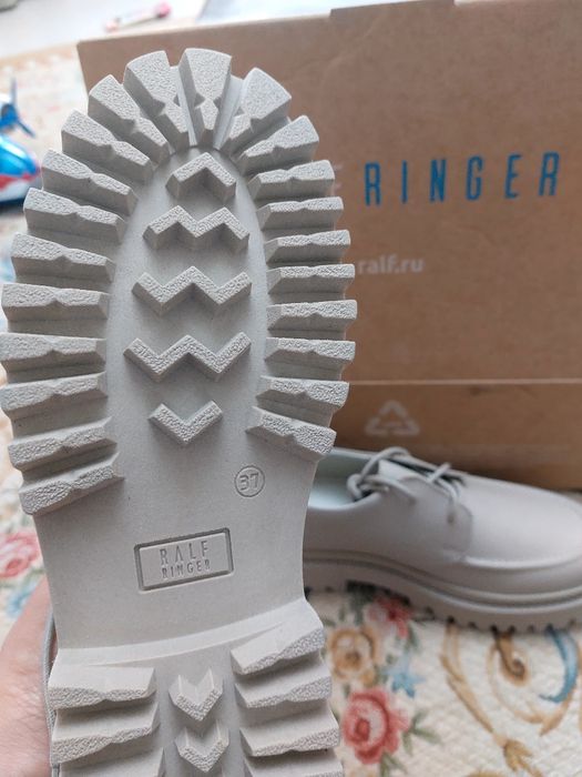 Новые кожанные Туфли RALF RINGER
