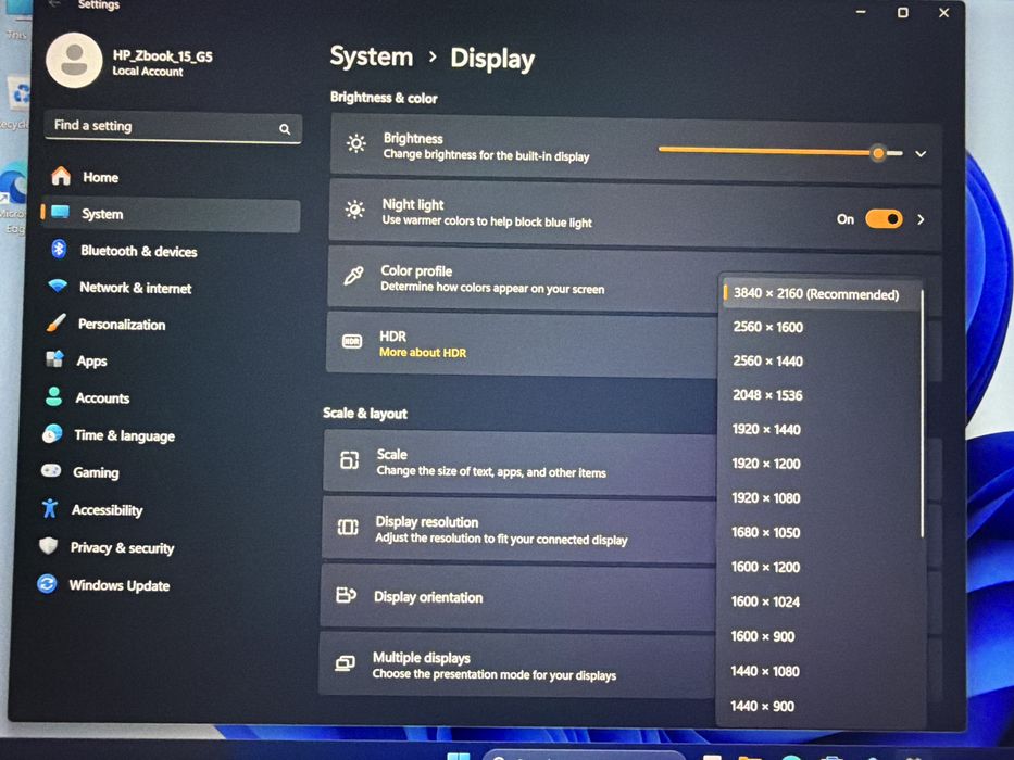 HP Zbook 15 G5 i7 8850H/ DDR4 32GB