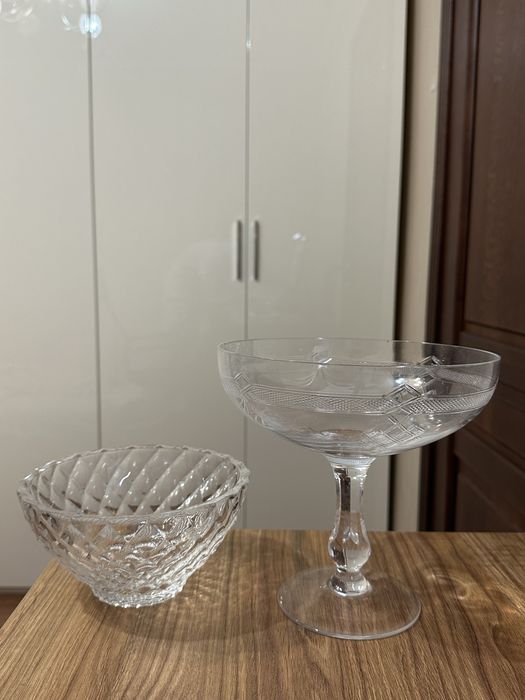 Ваза стекло (2 шт)