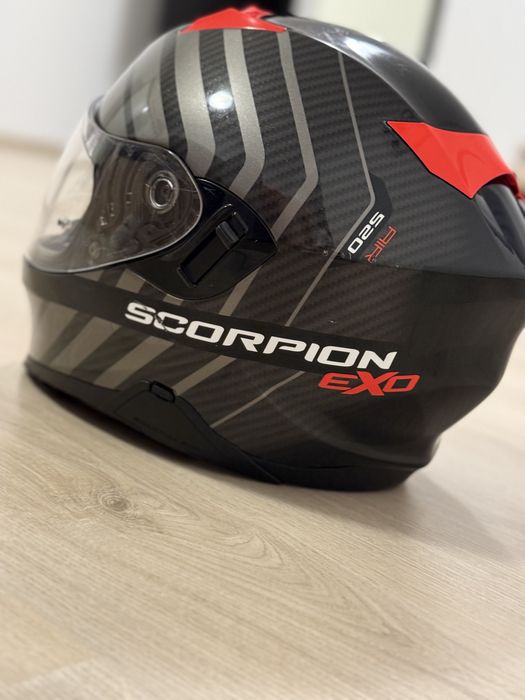 Casca integrala scorpion EXO 520 air shade black/red