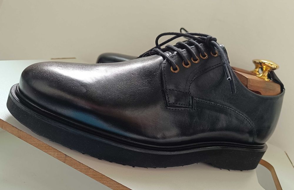 Pantofi derby 42 41.5 41 premium Shoe The Bear NOI piele naturala moal