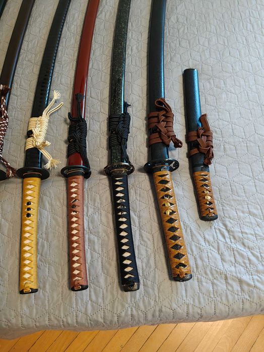 Колекция от различни катана, вакизаши и танто #3