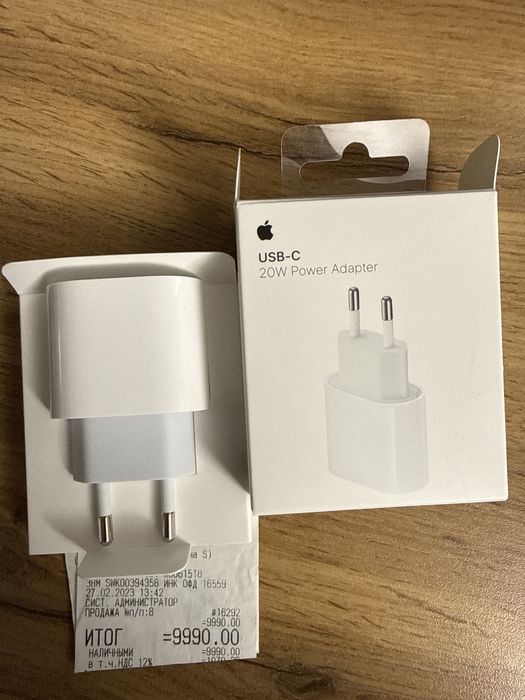 Адаптер на айфон оригинал, не TPC