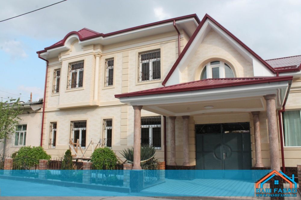 Отделка фасада любым материалом