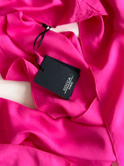 Kocca нов цикламен шал от мек памучен материал