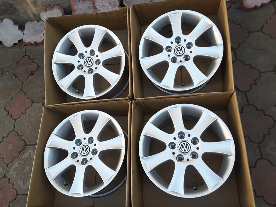 jante aliaj 16; 5x112; Vw Golf 5, 6, 7, Caddy, Jetta,Touran, Sportsvan