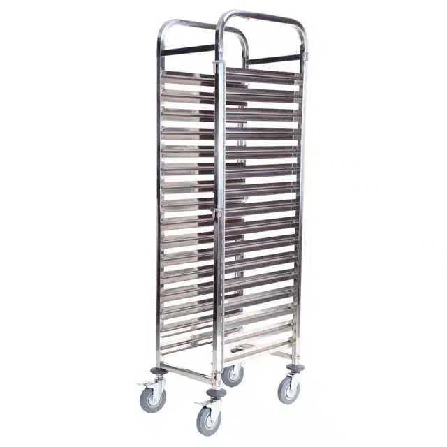 Стелаж за транспортиране на 15 тави GN1/1, 15 тави 60х40см