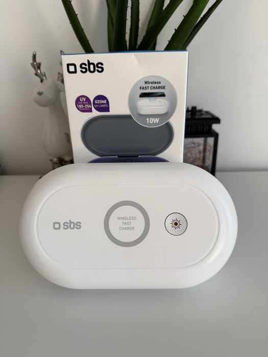 UV антибактериална лампа с безжично зареждане