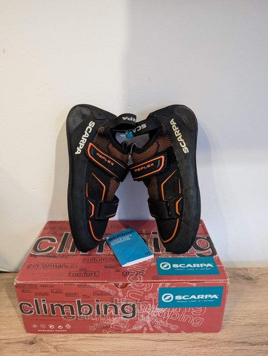 Scarpa Reflex VS - tonic/black climbing/ bouldering shoes