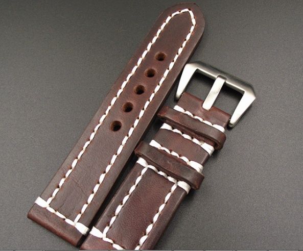 Каишки часовник естествена кожа