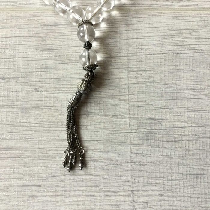 НОВА уникална кристална мъжка БРОЕНИЦА ръчна изработка от Дубай