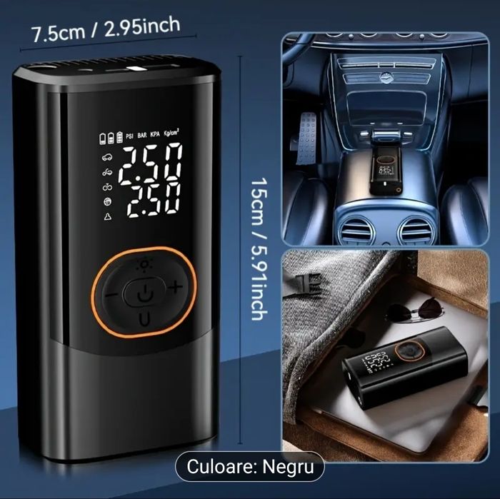 Compresor auto wireless