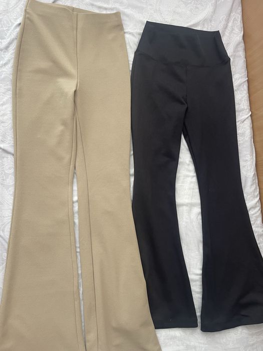 Клин тип панталон H&M бежов