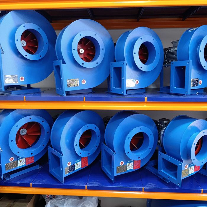 Дымосос, Центробежный вентилятор высокого градуса