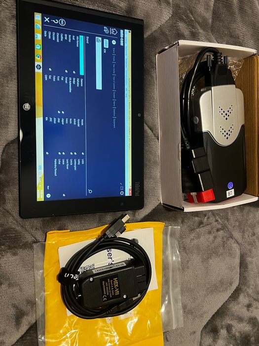Kit tableta / laptop  Lenovo D330 + tester / diagnoză delphi 2021 + VCDS 2025