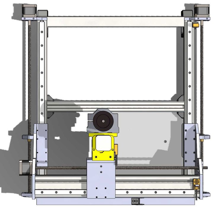 Router CNC de precizie cu masa de lucru 380mm x 330mm si Z de 50mm