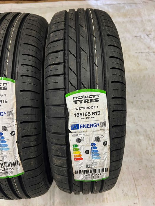 2 Нови летни гуми 185/65R15 Nokian Wetproof 1 88H Germany