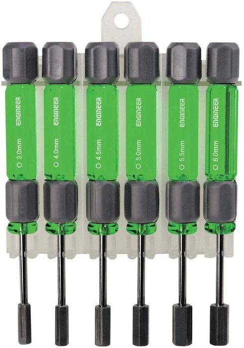 комплект 6 бр.шестограми, глухи ключета, магнитни, Япония