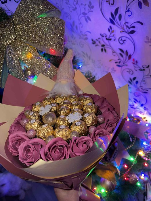 Vand buchet flori de sapun