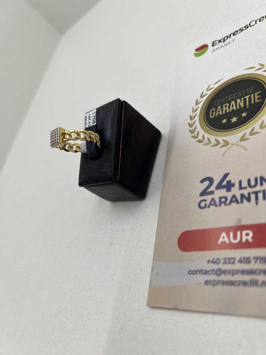 Inel Aur 14K 4,24g (Ag25 Belvedere B.40976)Garantie 2 ani!