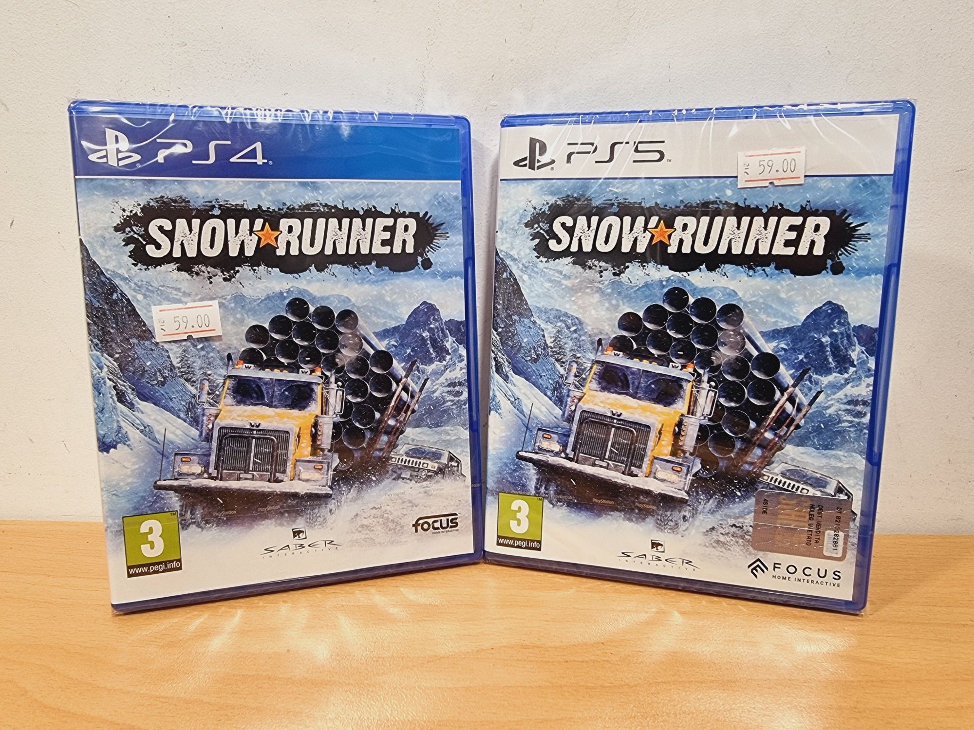 Чисто нова игра Snowrunner за PS4 и PS5 гр. Разград Орел • OLX.bg