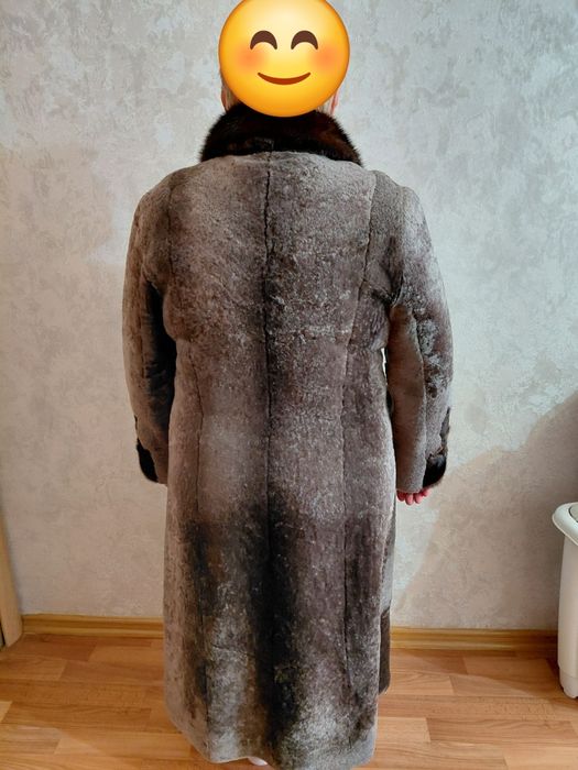Шуба мутон ,б/у, в отличном состоянии