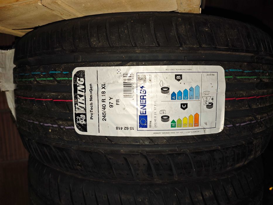 Anvelope viking(sub brend continental) 245/40 R18 noi