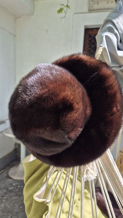 Palarie din blana de nurca